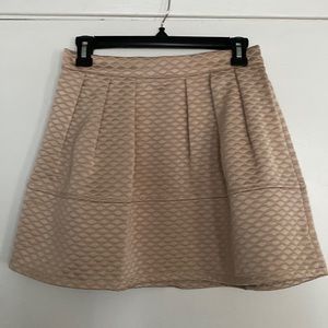 Pale pink colored skirt!